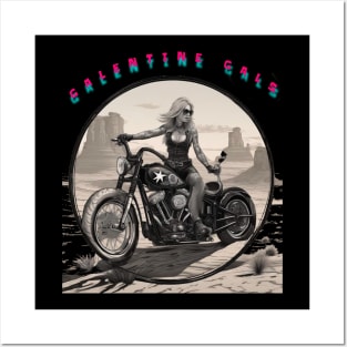 Galentines gal desert ride Posters and Art